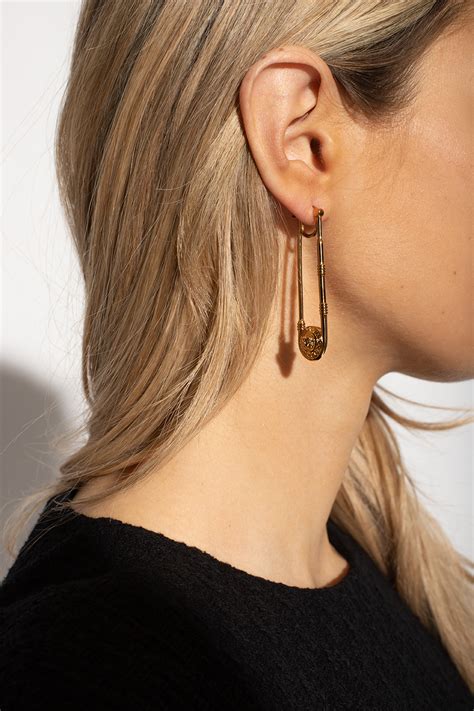 versace pin earrings|Versace earrings for women.